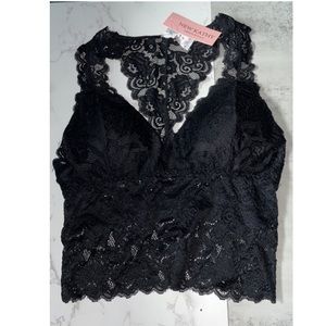 NWT New Kathy Black Bralette
